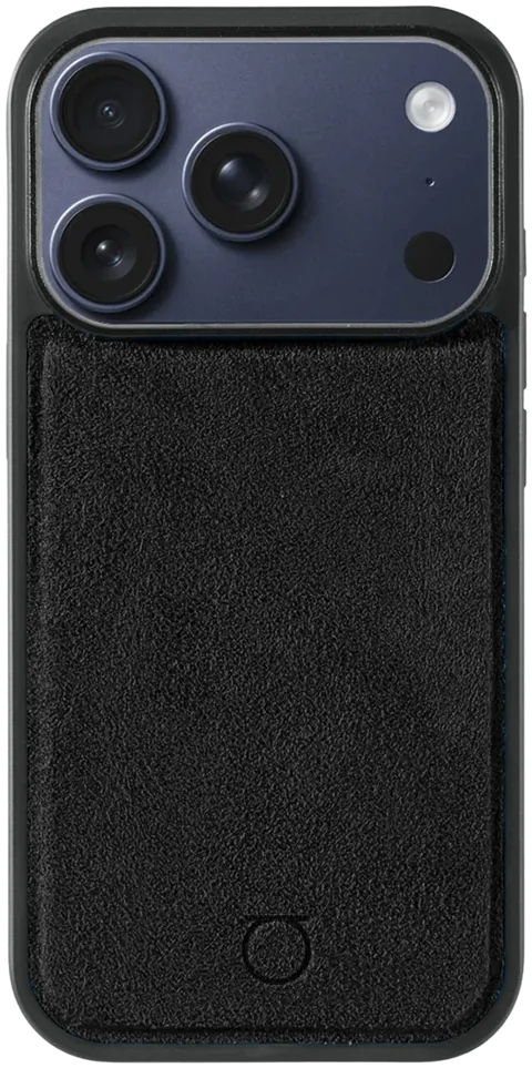Obsidian Alcantara case for iPhone 17 Pro