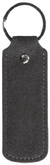 Obsidian Alcantara keychain