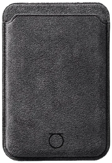 Obsidian Alcantara MagSafe wallet